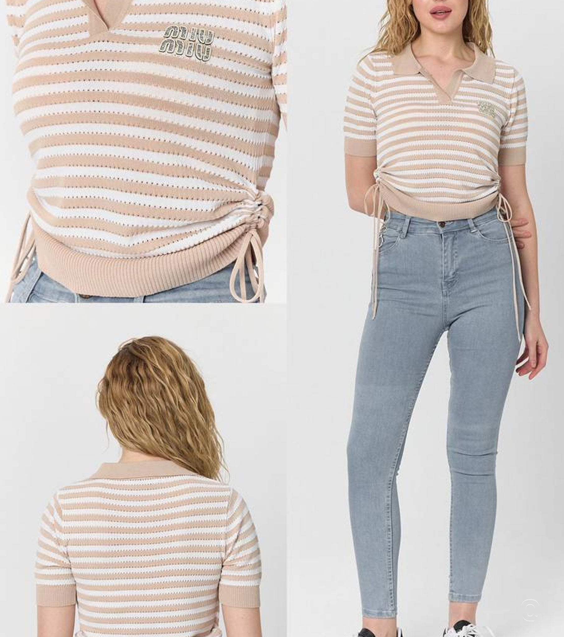 Knitted Polo Shirt