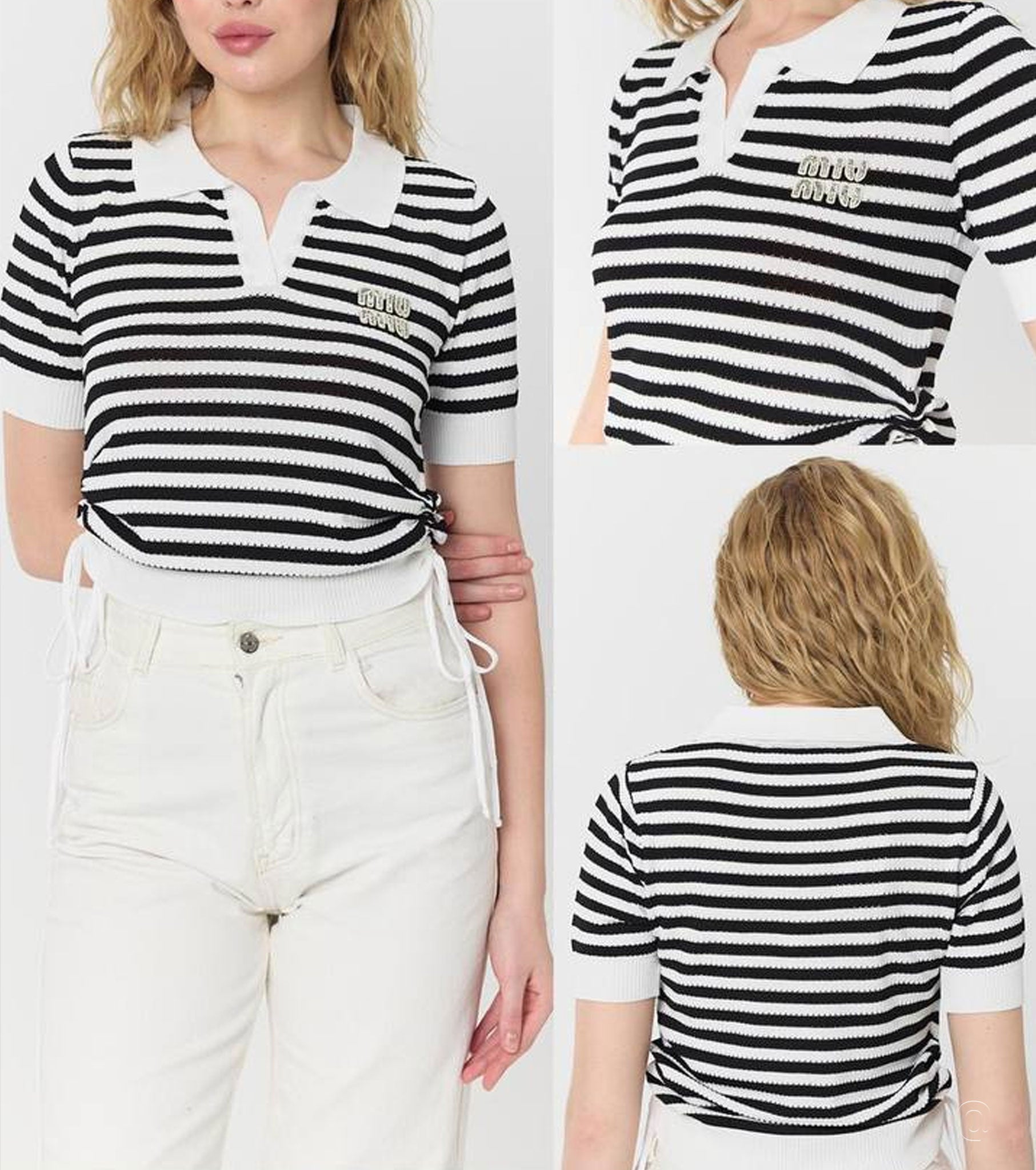 Knitted Polo Shirt